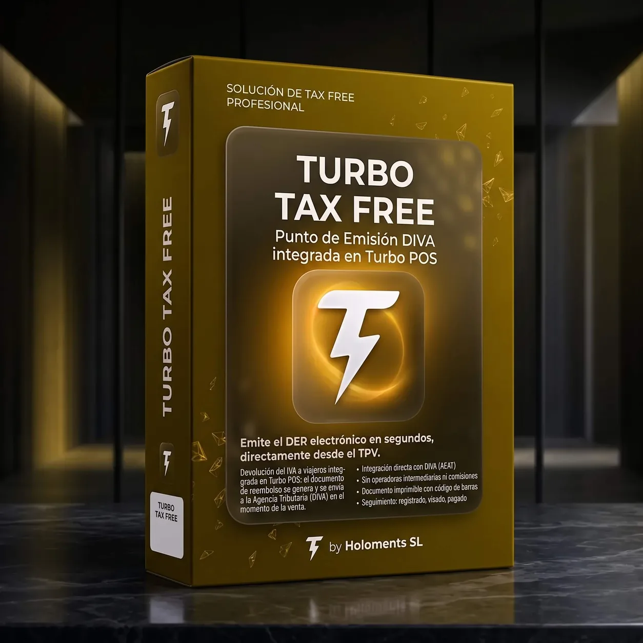 Caja del módulo Turbo Tax Free